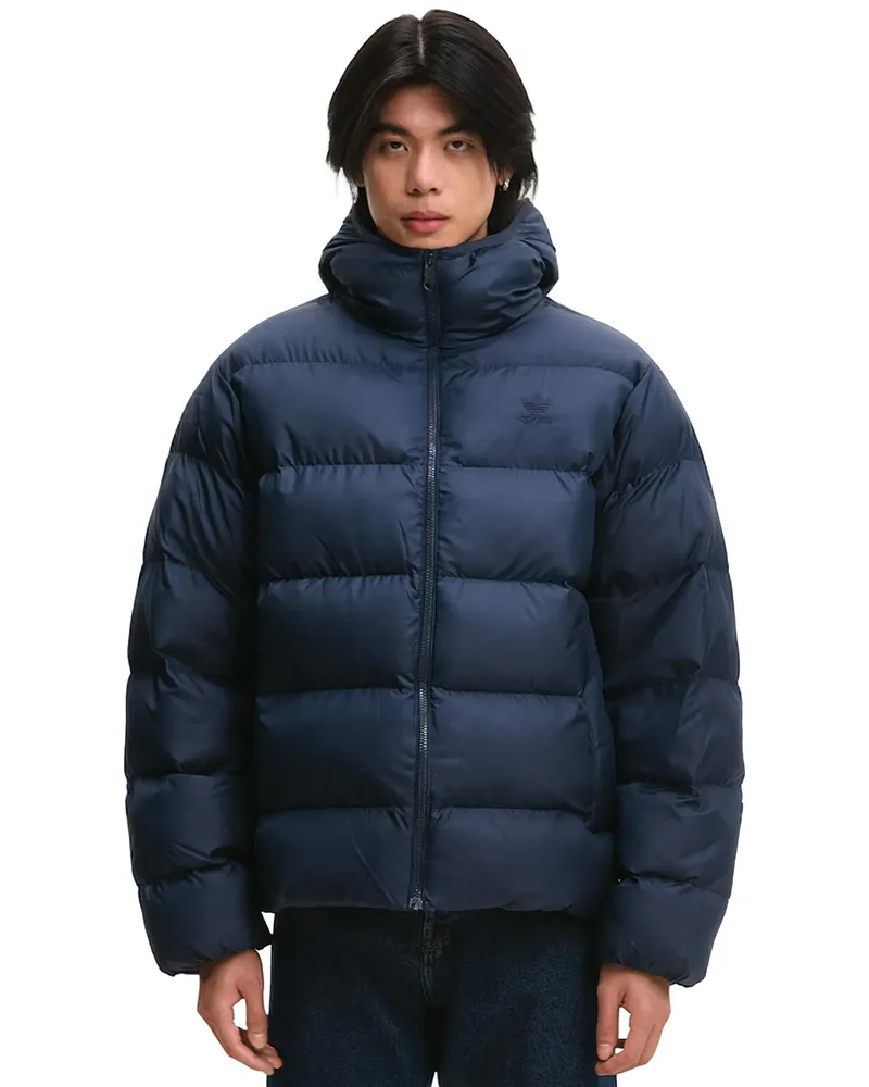 adidas Originals | Herren Kapuzenshirt Daunenjacke Marineblau