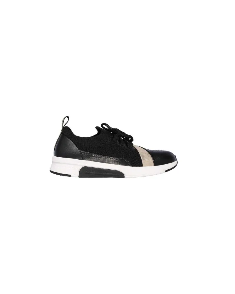 Skechers Modern Jogg" Sneaker für Damen, Leder (Schwarz/Gold Schwarz