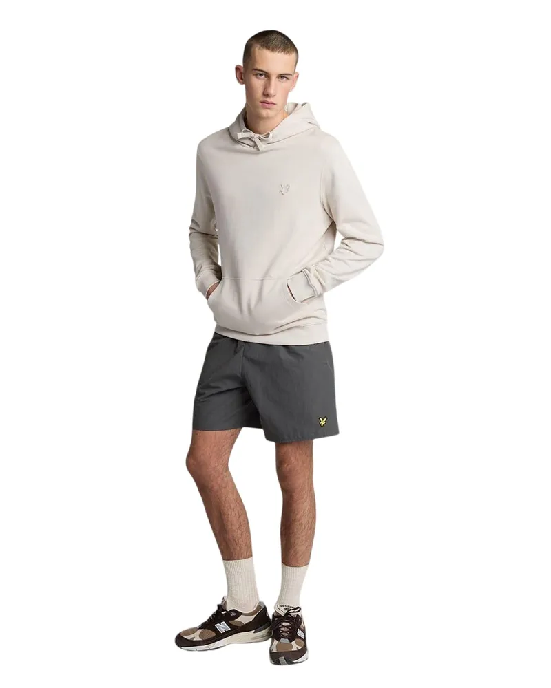 Lyle & Scott Badeshorts für Herren, Schwimmen, Regulär (Metallisches Blaugrau Grau