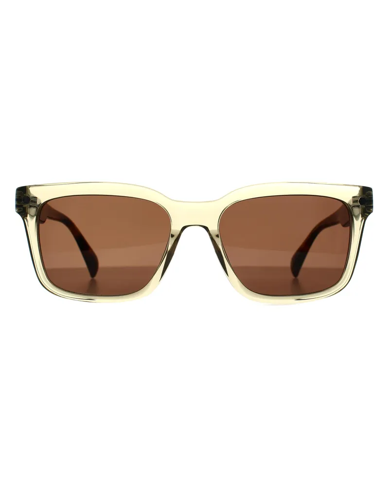 Ted Baker Square Herren Kristall Grau Braun TB1696 George Grau