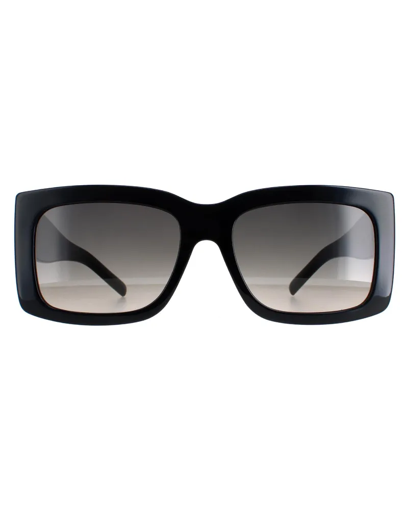 HUGO BOSS Rectangle Womens Mix Schwarz Grau Gradient BOSS 1454/N/S Schwarz