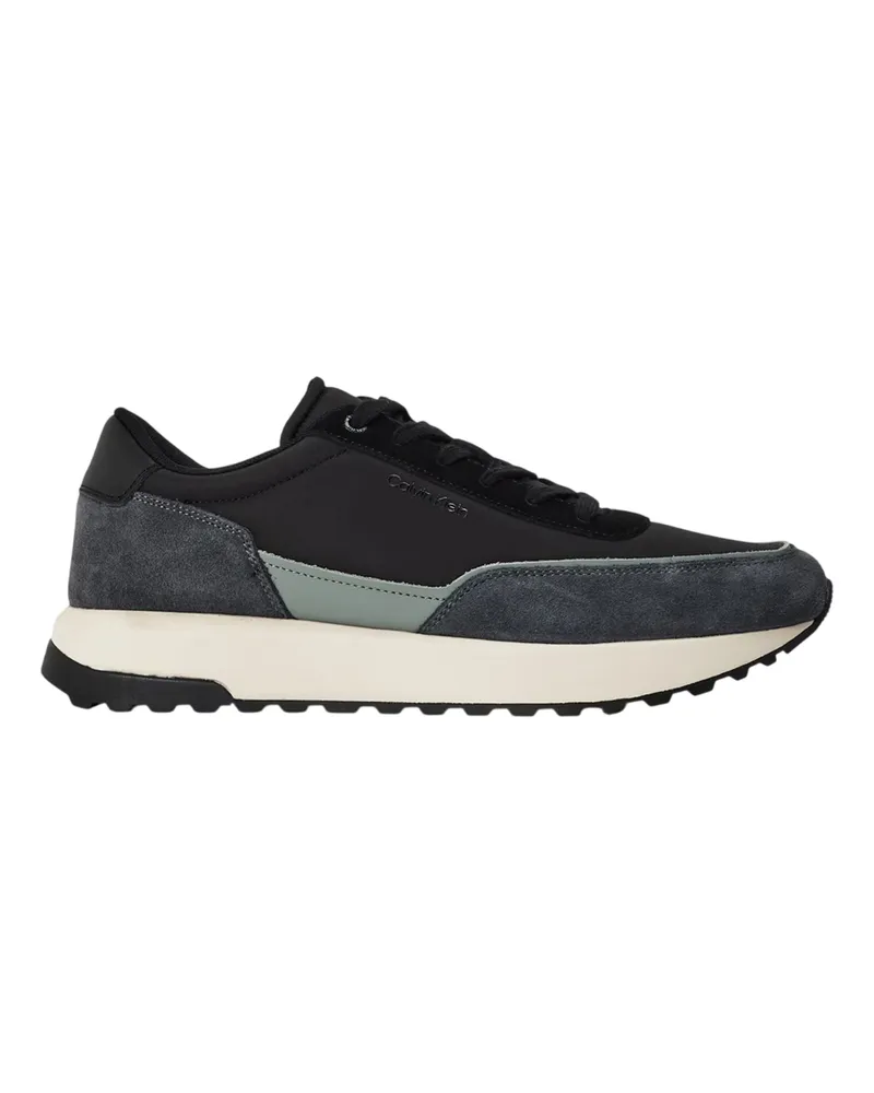 Calvin Klein Reprieve" Sneaker für Herren, Wildleder (Magnet (Farbe)/Schwarz Dunkelgrau