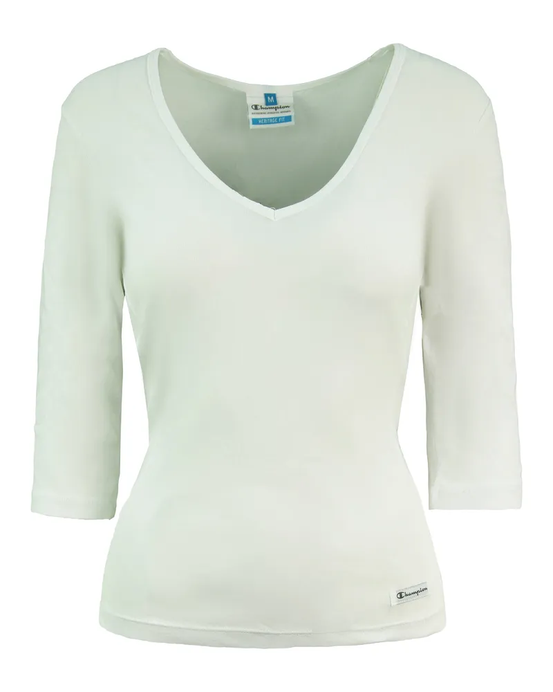 Champion Heritage Fit Damen Weißes Top Weiß