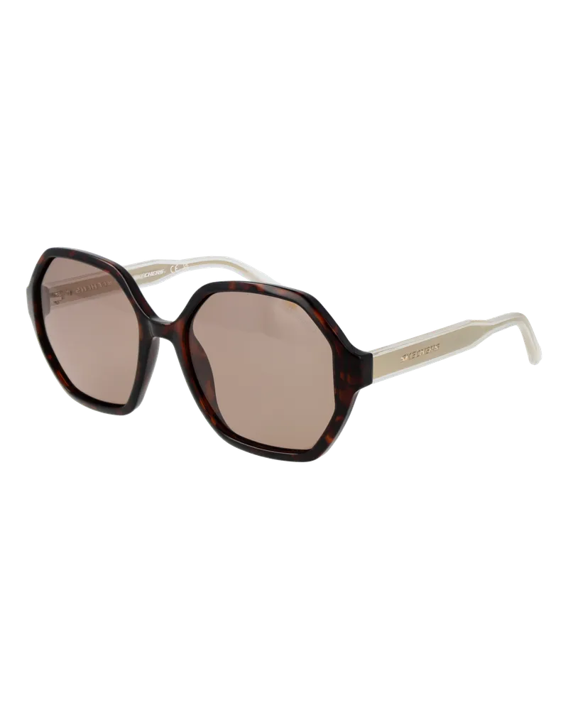 Skechers Sonnenbrille SE6358 52H 57 Braun