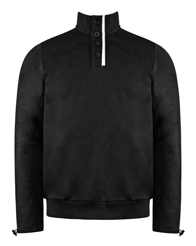 Lyle & Scott Mens Black Pullover Schwarz