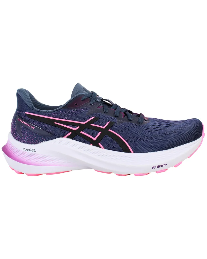Asics GT-2000 12 Damen Dunkellila Laufschuhe Lila