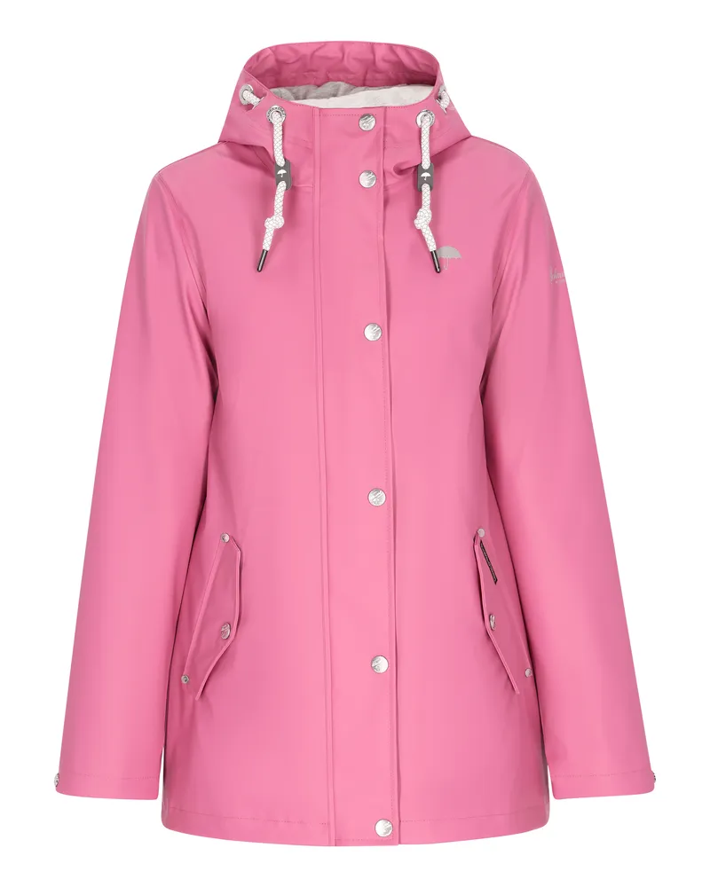 Schmuddelwedda Regenjacke Damen Waldbeeren Rosa