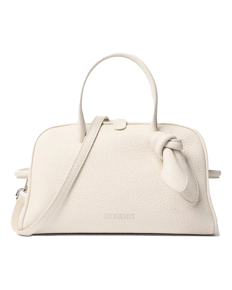 Jacquemus The Small Turismo Tasche Elfenbein