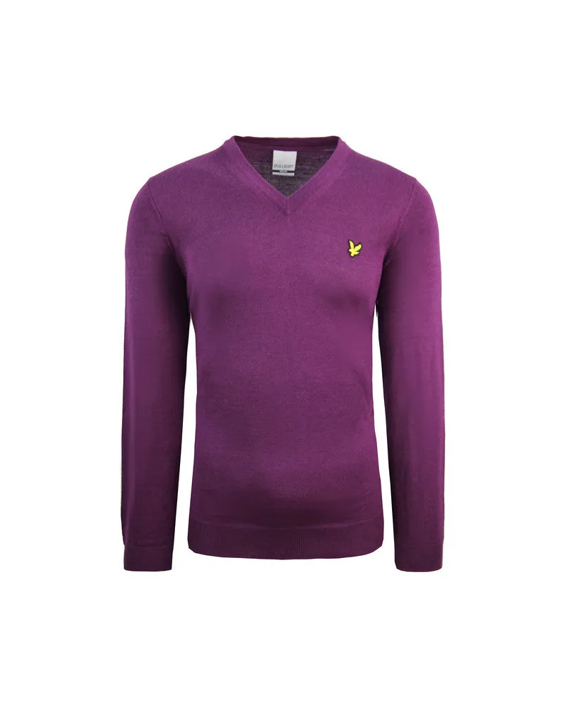 Lyle & Scott Golf Lila Herrenpullover Lila