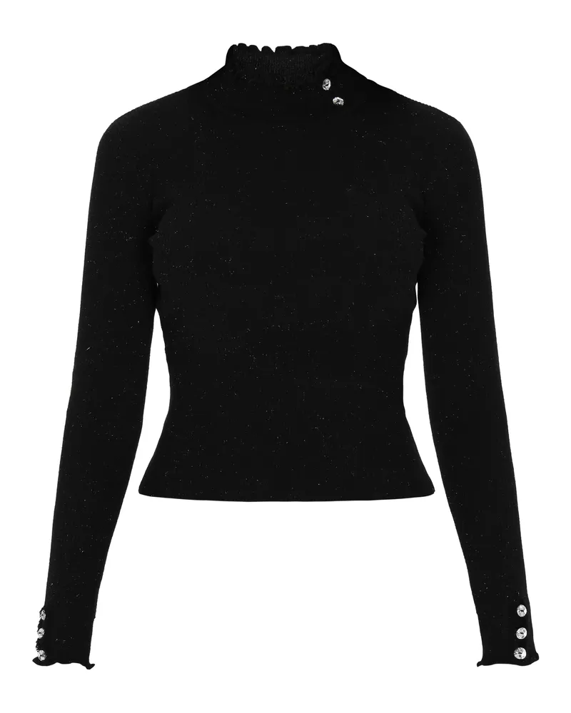 FAINA Pullover Frauen Schwarz Schwarz