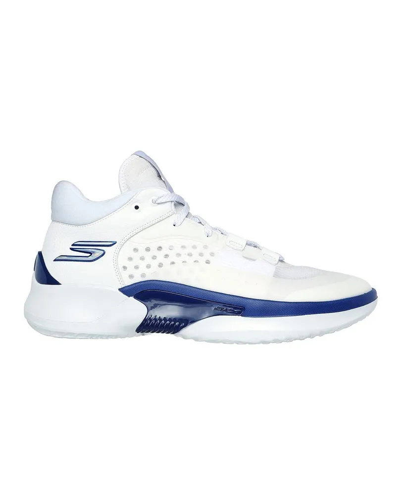 Skechers Resagrip" Gefleckt Sneaker für Herren (Weiß/Blau Weiß