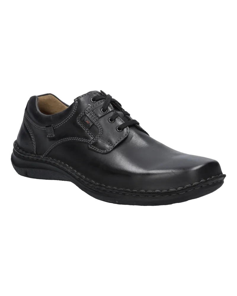 Josef Seibel Herren Halbschuh Anvers 36 in schwarz Schwarz