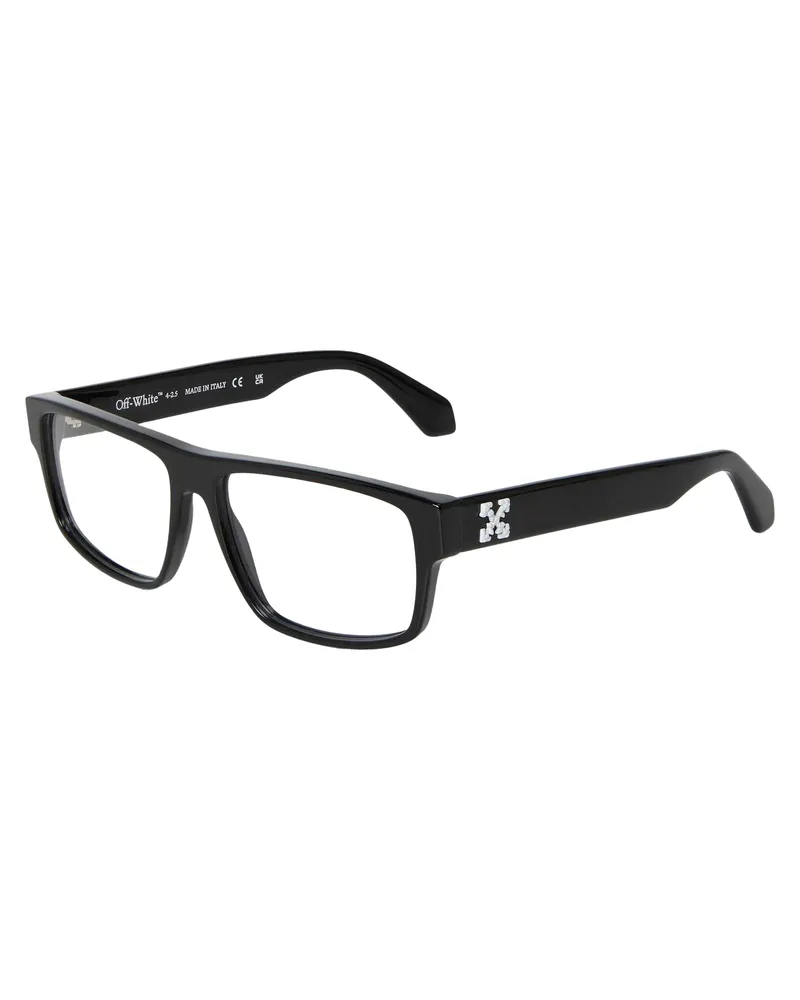 OFF-WHITE Off White - "Style 8p" Sonnenbrille für Herren/Damen Unisex (Schwarz Schwarz