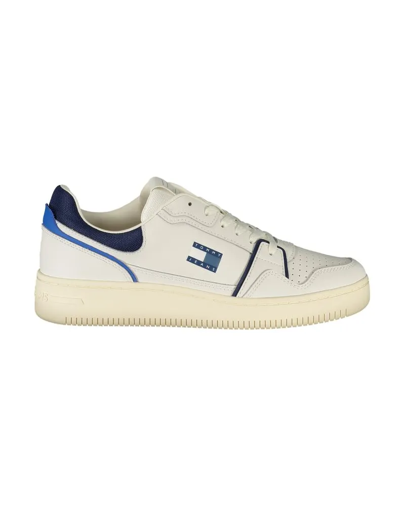 Tommy Hilfiger Bianco Polyurethan Herren Sneaker Weiß