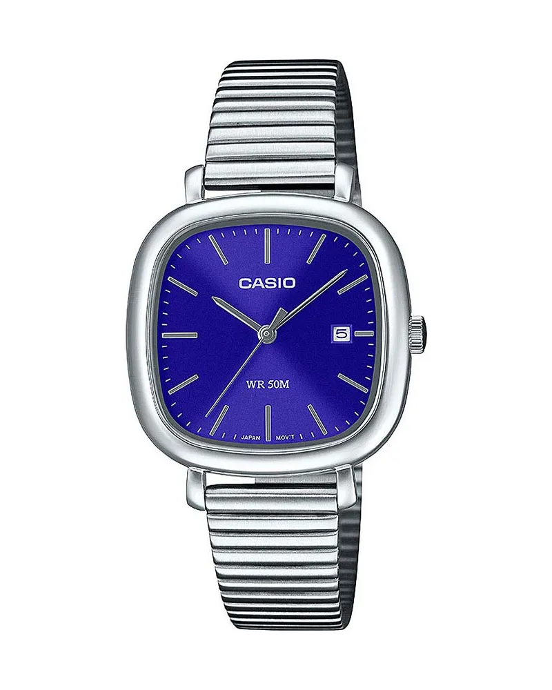 Casio LTP-B166D-2AVEF Damen Kollektion Uhr Silber