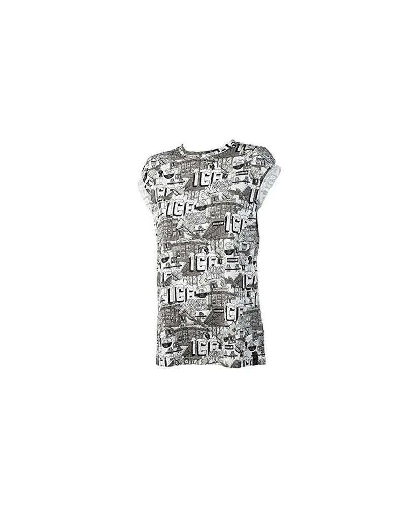 Puma Sophia Chang Damen Weiß Bedrucktes T-Shirt Weiß