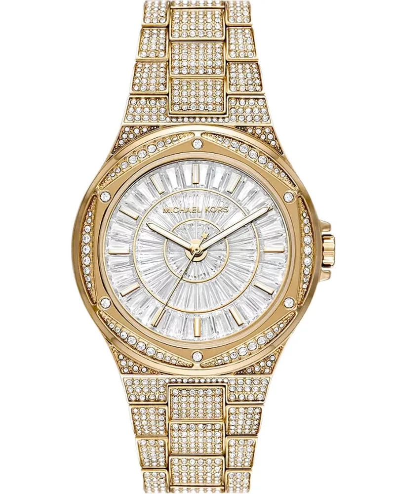 Michael Kors MK6991 Lennox Damenuhr, goldfarbener Ton - Gold Gold