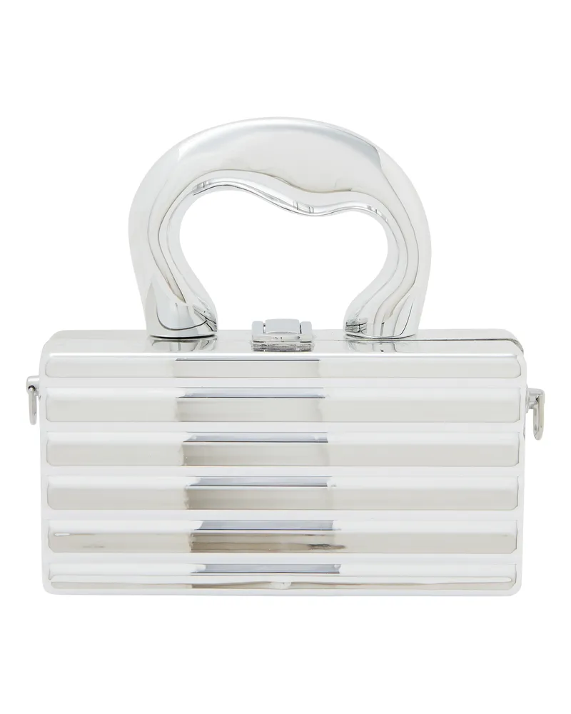 My Mo Handtasche Handtasche Frauen Silber Silber