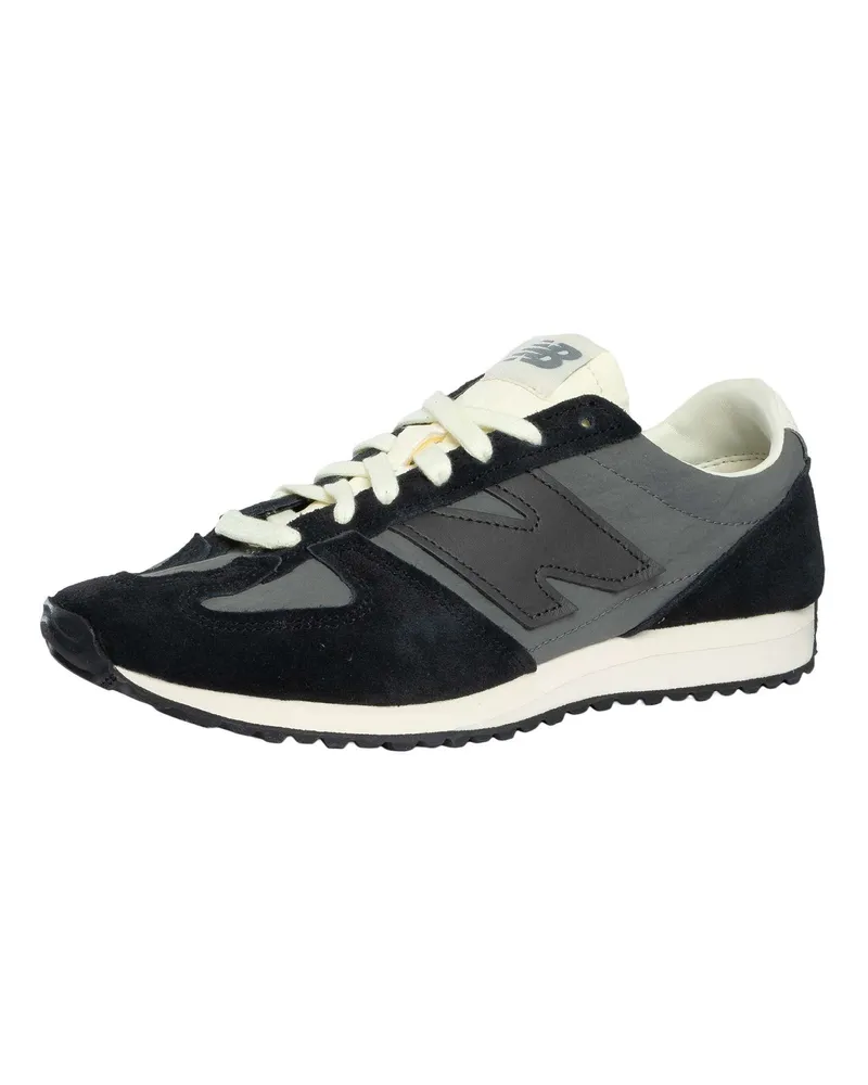 New Balance 471 Wildleder-Sneaker, Grau Grau