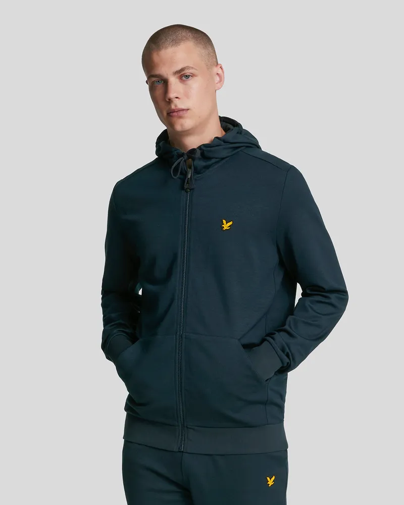 Lyle & Scott Sports � Kapuzenpullover mit durchgehendem Rei�verschluss, Marineblau Marineblau
