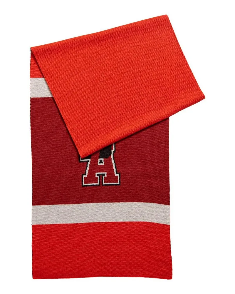 HUGO BOSS Schal, Wollmischung (Orange Orange