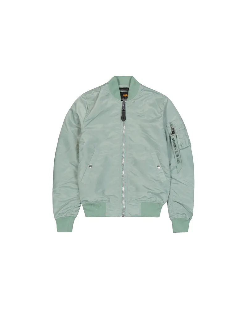 Alpha Industries MA-1 VF leichte Bomberjacke für Damen Grün