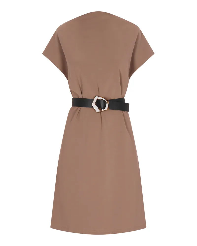 Usha Kleid Frauen Beige Beige