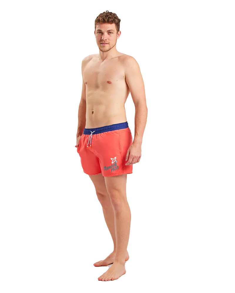 MUNICH Kurzer Badeanzug DM0372 Rot