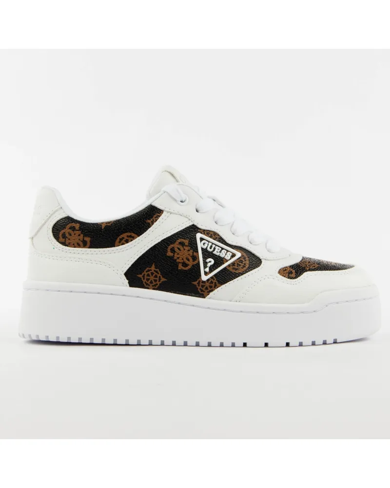 Guess Damen-Sneaker für den urbanen Stil Weiß