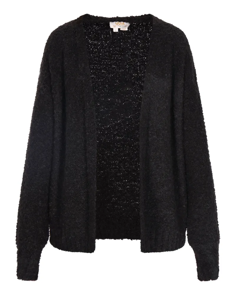 Usha Strickjacke Damen schwarz Schwarz