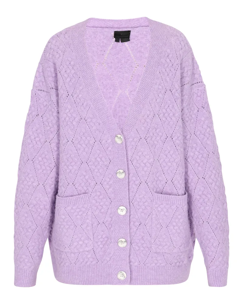 DreiMaster Cardigan Damen Lavendel Rosa