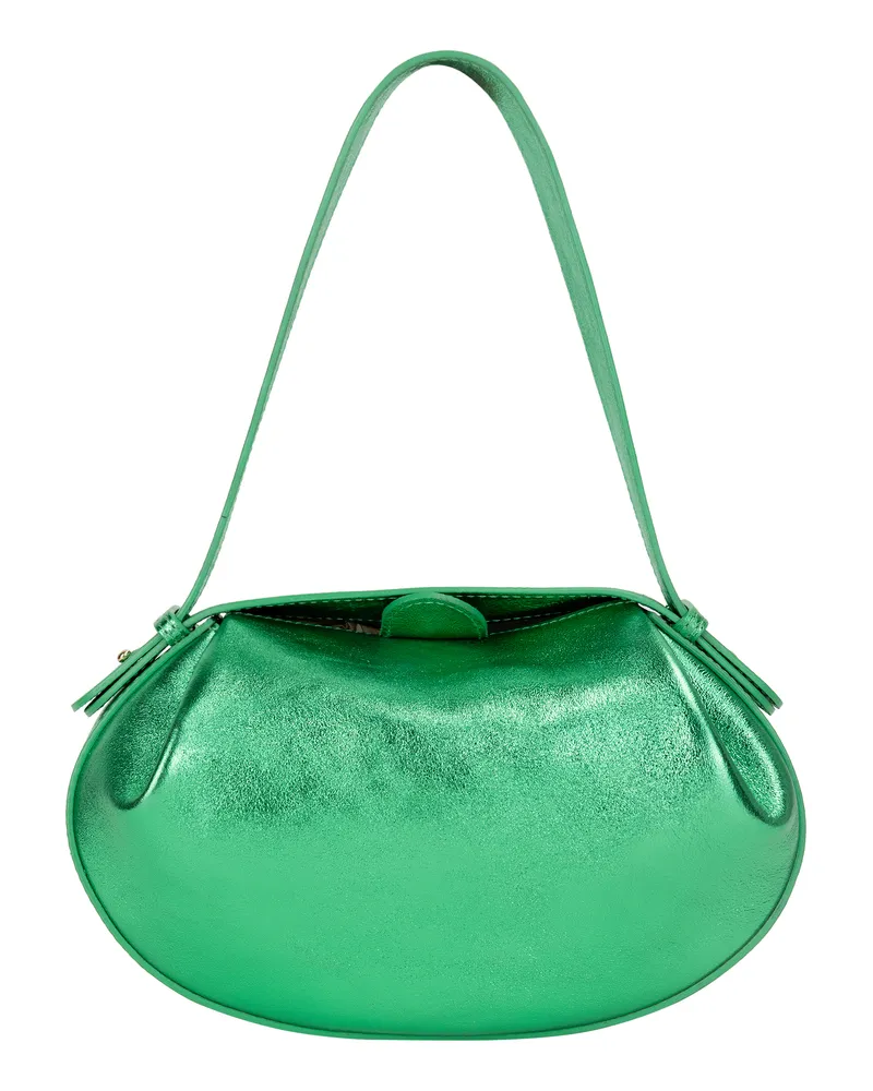 Usha Handtasche Damen Laminat grün Grün