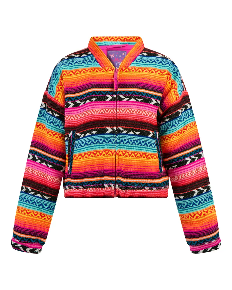 My Mo Bomberjacke Mädchen Mehrfarbig Neon Pink Mehrfarbig