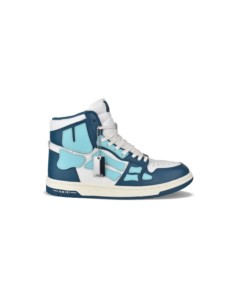 Amiri Sneakers Skel Top High Blau Blau