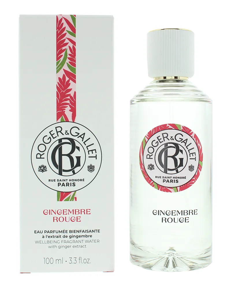 Roger & Gallet Gingembre Rouge Wohlbefinden Duftwasser 100ml 