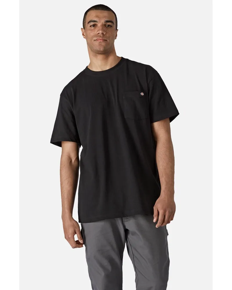 Dickies Kurzarm-T-Shirt aus Baumwolle, Herren - Schwarz Schwarz