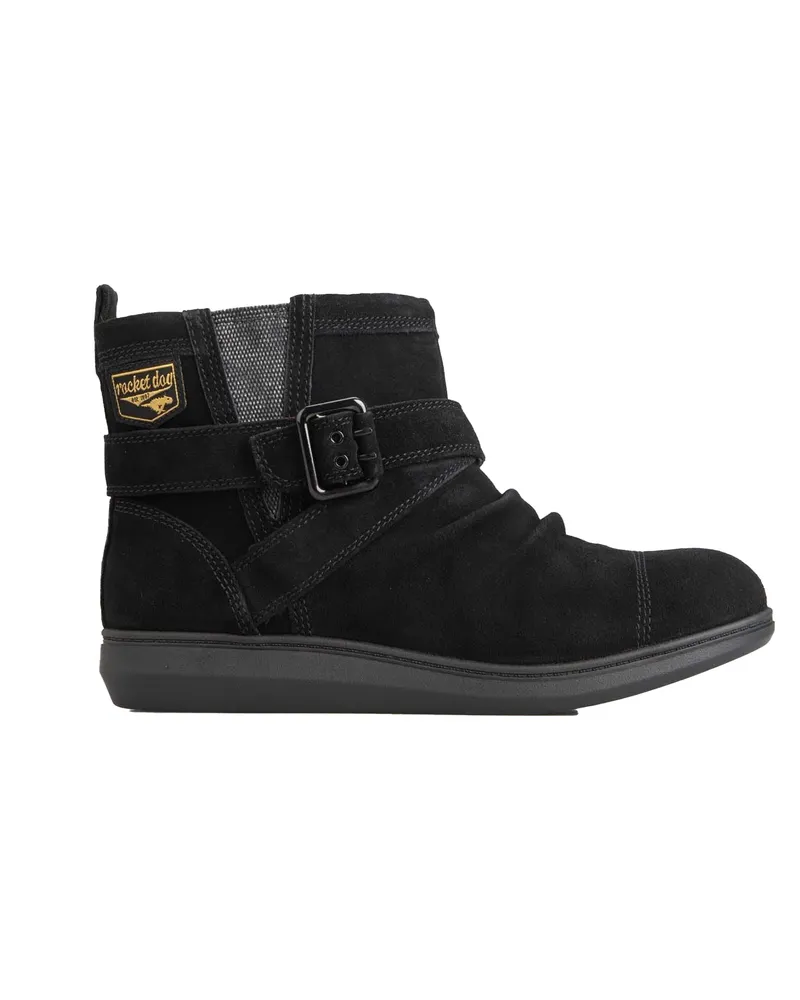 Rocket Dog Damen Stiefeletten "Mint", Wildleder (Schwarz Schwarz