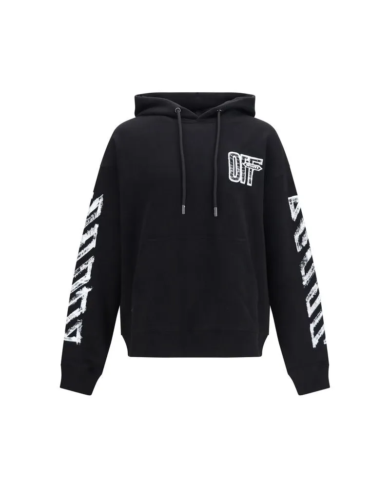 OFF-WHITE Baumwoll-Sweatshirt - Schwarz Schwarz