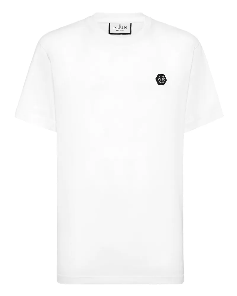 Philipp Plein T-Shirt Skull&Bones Weiß