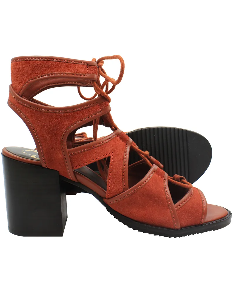 Ted Baker Lylla Sandalen mit Blockabsatz - Braun Braun