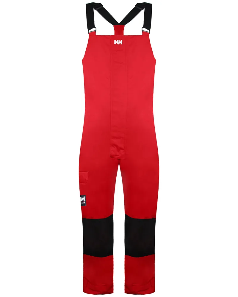 Helly Hansen Bergen II Herren Rot/Schwarz Isolierte Latzhose Rot
