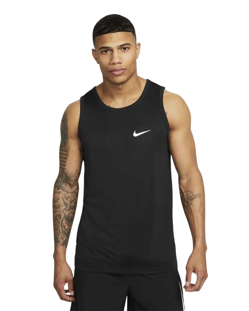 Nike Legend" Ärmelloses Oberteil für Herren, Training (Schwarz Schwarz