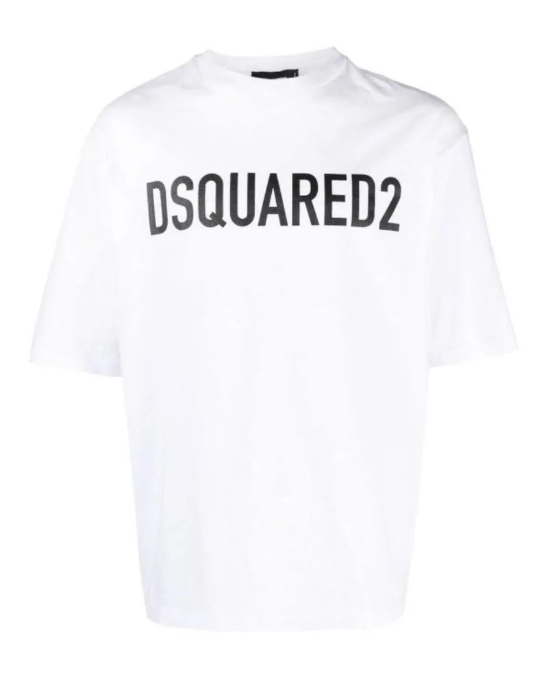 Dsquared2 T-Shirt für Herren (Weiß Weiß