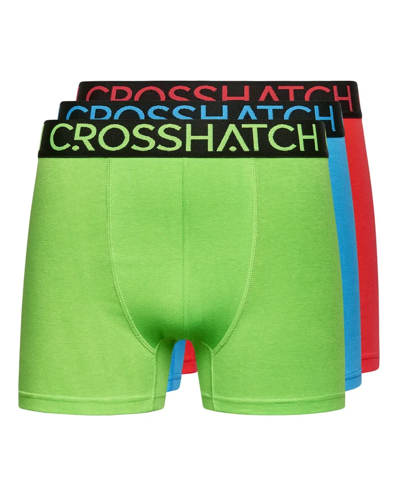 Duck and Cover Highlighter" Boxershorts für Herren (3er-Pack) (Grün/Rot Grün