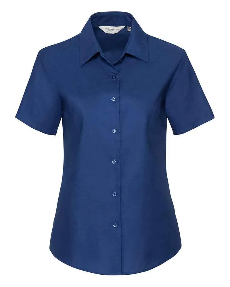 Russell Athletic Russell Collection - Hemd für Damen kurzärmlig (Kräftiges Königsblau Marineblau