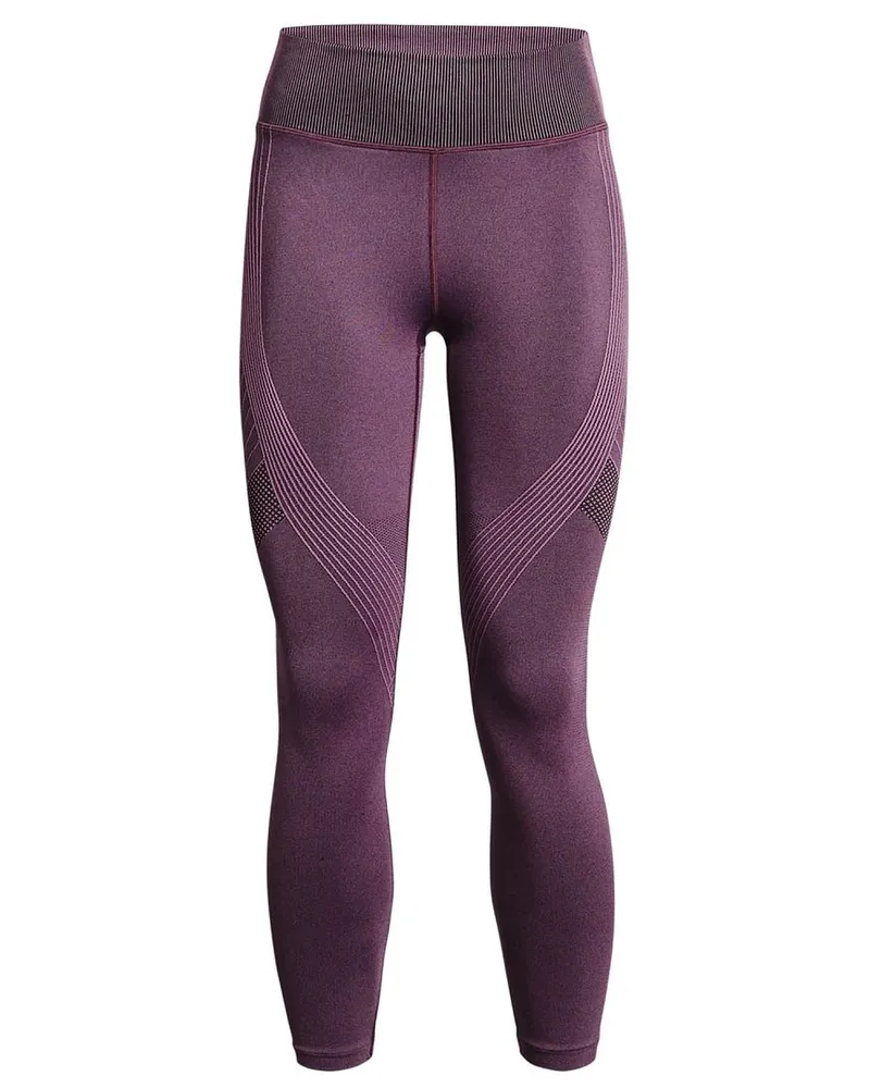 Under Armour Rush nahtloser Frauen lila Knöchel -Leggings Lila