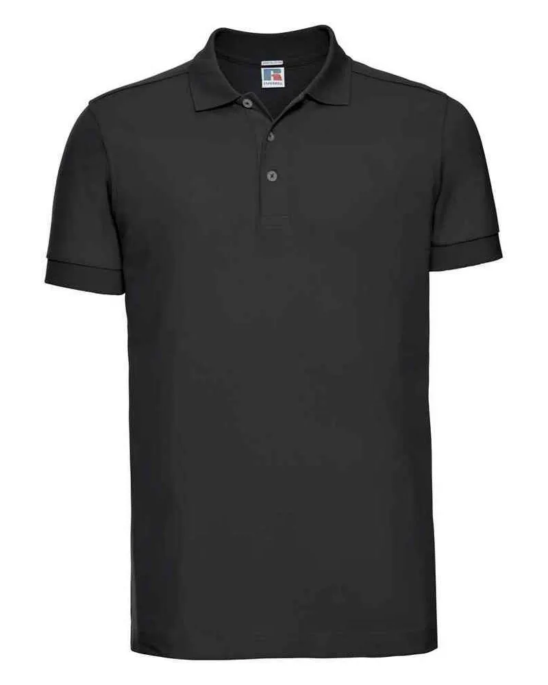 Russell Athletic Russell - Poloshirt für Herren (Schwarz Schwarz