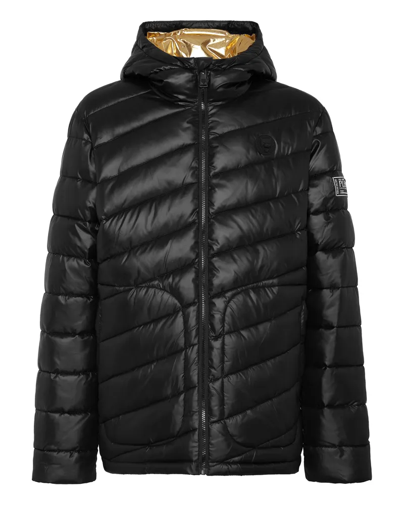 Philipp Plein Daunenjacke Schwarz