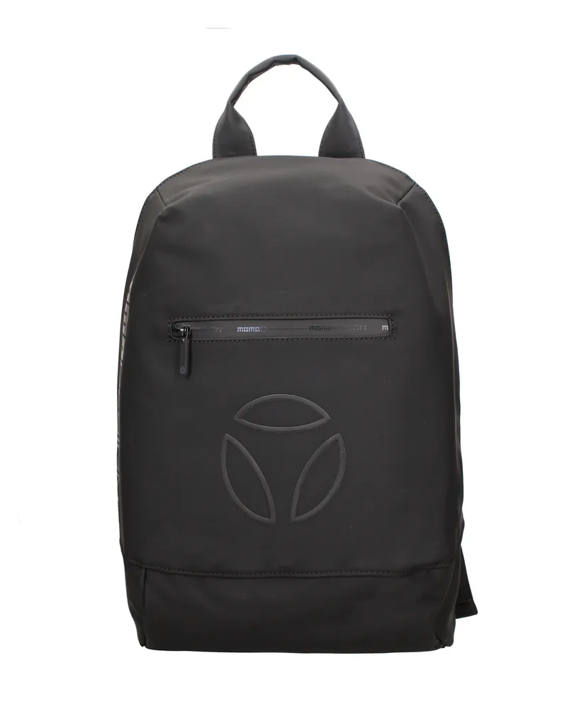 MOMO DESIGN Rucksack für Herren - Schwarz Schwarz