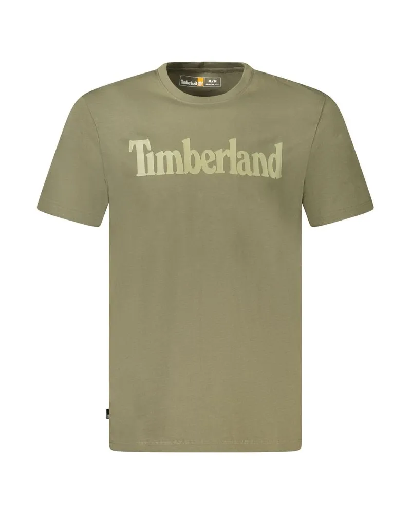 Timberland Logo T-Shirt Salbeigrün